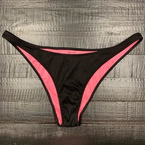PINK cheeky bikini bottoms
